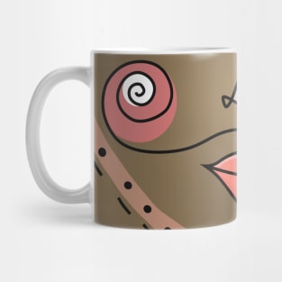 Artsy face Mug